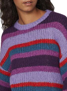 Pull Vila Violet Viaksina pour Femme