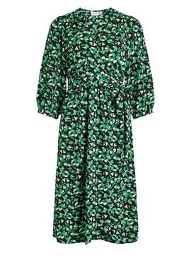 Robe Vila Vimeda Vert pour Femme