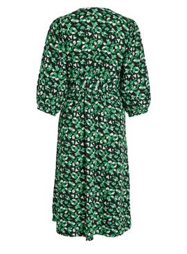 Robe Vila Vimeda Vert pour Femme