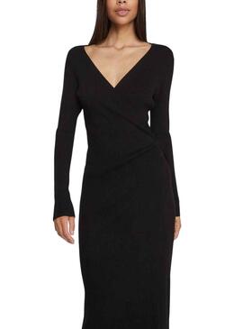 Robe Vila Vicomfy Noire pour Femme