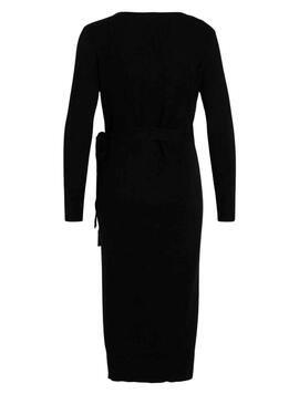 Robe Vila Vicomfy Noire pour Femme