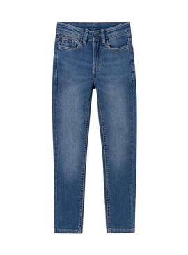 Pantalon Mayoral Denim Skinny Bleu pour Garçon