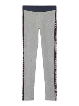 Leggings Name It Flaline Gris pour Fille