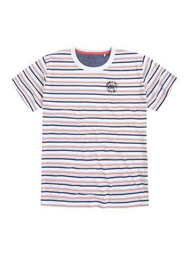 T-Shirt Pepe Jeans Speike Rayures Homme
