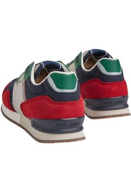 Baskets Pepe Jeans London Forest Multi Garçon