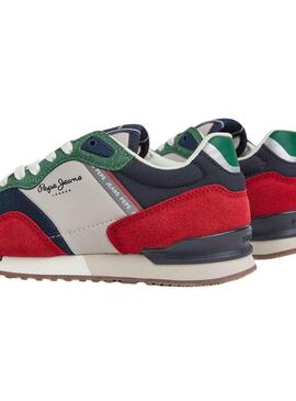 Baskets Pepe Jeans London Forest Multi Garçon