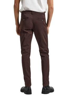 Pantalon Pepe Jeans Charly Brun Homme