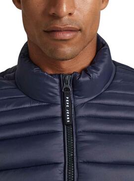 Veste Pepe Jeans Balle Bleu Marine pour Homme
