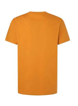 T-Shirt Pepe Jeans Wido Jaune pour Homme