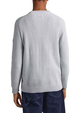 Pull Pepe Jeans Sheldon Gris pour Homme