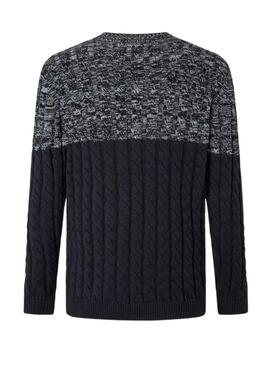 Pull Pepe Jeans Seth Bleu Marine pour Homme