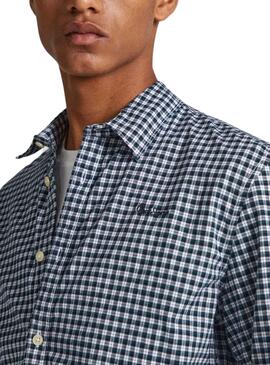 Chemise Pepe Jeans Station d'accueil Bleu pour Homme