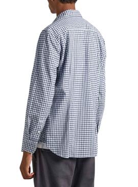 Chemise Pepe Jeans Station d'accueil Bleu pour Homme