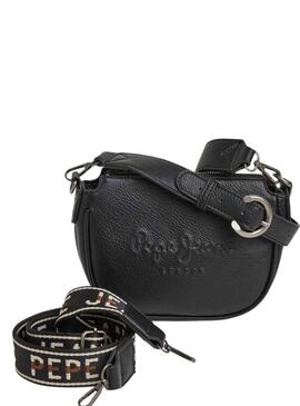 Sac à main Pepe Jeans Cris Bass Noire pour Femme