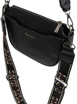 Sac à main Pepe Jeans Cris Bass Noire pour Femme