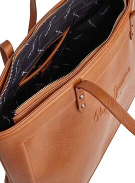 Sac à main Pepe Jeans Bella basse Brun pour Femme