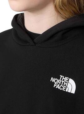 Sweat The North Face Graphic Hoodie Noire Fille