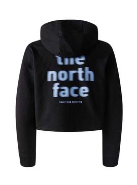 Sweat The North Face Graphic Hoodie Noire Fille