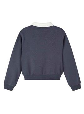 Sweat Name It Nasmi Bleu Marine pour Fille