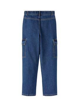 Pantalon Name It Rose Wide Cargo pour Fille