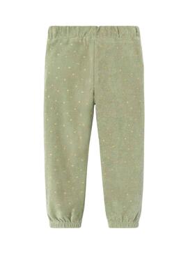 Pantalon Name It Nelly Vert pour Fille