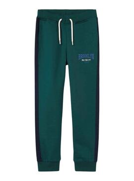 Pantalon Name It Nesvé Vert pour Garçon