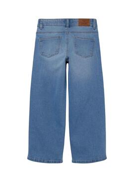 Pantalon Name It Rose Wide Jean Bleu pour Fille