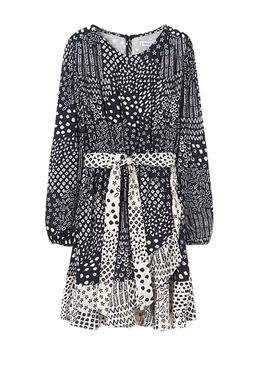 Robe Mayoral Printed Noire pour Fille