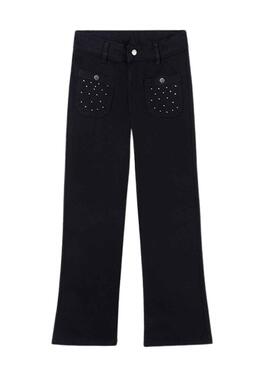 Pantalon Mayoral Tachymètres Poches Noire Fille