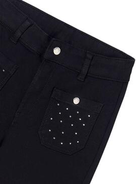 Pantalon Mayoral Tachymètres Poches Noire Fille