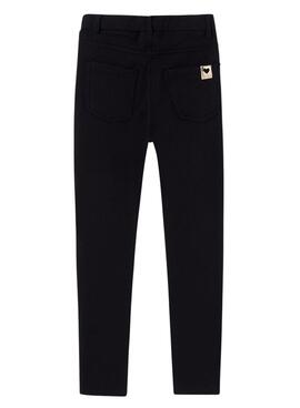 Pantalon Mayoral Felpa Noire pour Fille