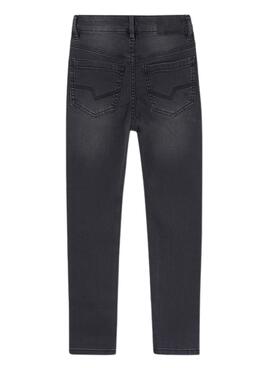 Pantalon Jeans Mayoral Denim Skinny Gris Garçon