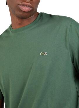 T-Shirt Lacoste Logo Tee Vert Homme Femme