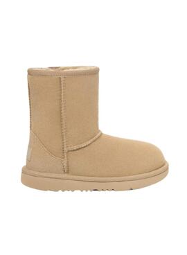 Bootss UGG Classic II Beige Moutarde pour Fille