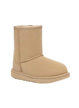 Bootss UGG Classic II Beige Moutarde pour Fille