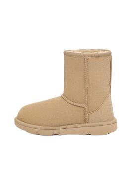 Bootss UGG Classic II Beige Moutarde pour Fille