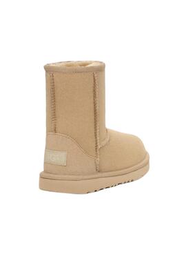 Bootss UGG Classic II Beige Moutarde pour Fille