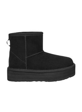 Bootss UGG Classic Mini Platform Noire pour Fille