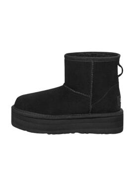 Bootss UGG Classic Mini Platform Noire pour Fille