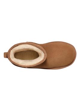 Bootss UGG Classic Mini Platform Brun pour Fille