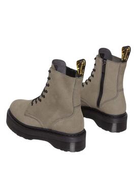 Bootss Dr Martens Jadon Nickel Gris pour Femme
