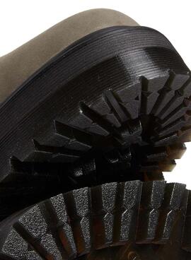 Bootss Dr Martens Jadon Nickel Gris pour Femme