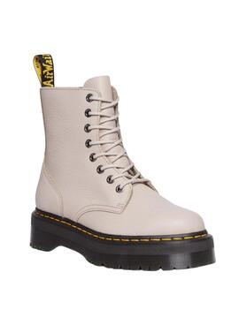 Bootss Dr Martens Jadon III Vintage Beige Femme