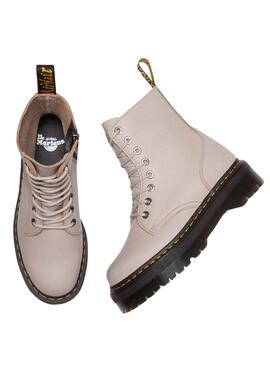 Bootss Dr Martens Jadon III Vintage Beige Femme