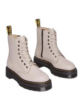 Bootss Dr Martens Jadon III Vintage Beige Femme