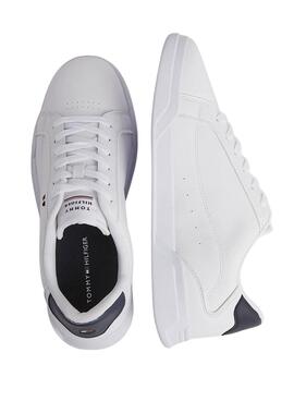 Baskets Tommy Hilfiger Lo Cup Blanc Homme