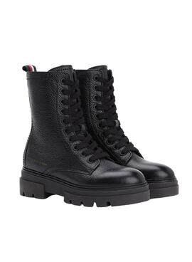 Bootss Tommy Hilfiger Monochromatic Noire Femme