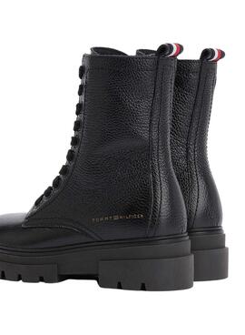 Bootss Tommy Hilfiger Monochromatic Noire Femme