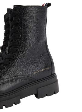 Bootss Tommy Hilfiger Monochromatic Noire Femme