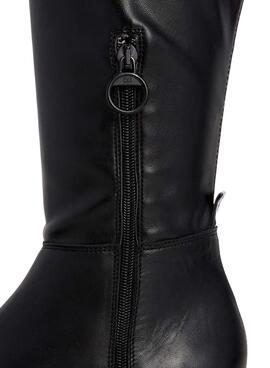 Bootss Tommy Jeans Over The Genou Noire Femme